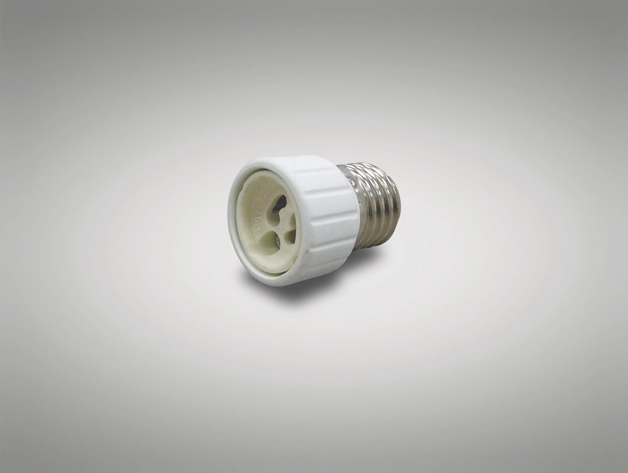Elements E27 to GU10 Lamp Socket Converter White D0223  Deco Elements